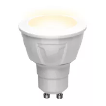Uniel LED-JCDR 6W/WW/GU10/FR PLP01WH картон Лампочка светодиодная 